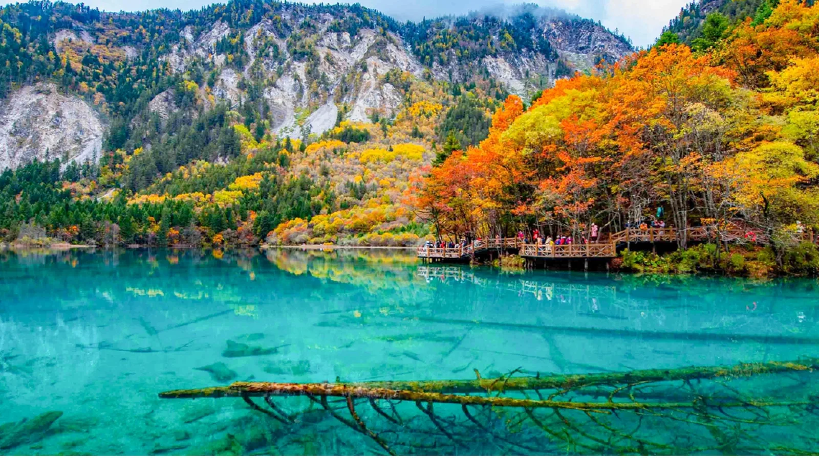 Jiuzhaigou scenery